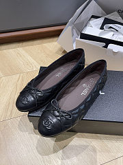 Colestore Chanel Ballet flats   Aged Calfskin  Black - 2