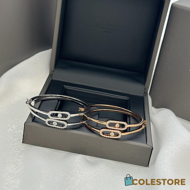 Colestore Messika Move Uno hoop earrings PM - 1