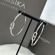 Colestore Messika Move Uno hoop earrings PM - 6