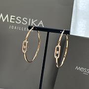 Colestore Messika Move Uno hoop earrings PM - 5