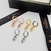 Colestore Messika Move Uno diamond hoop earrings  - 1