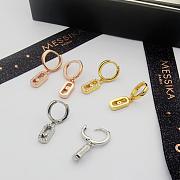 Colestore Messika Move Uno diamond hoop earrings  - 6