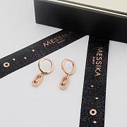 Colestore Messika Move Uno diamond hoop earrings  - 3