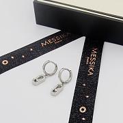 Colestore Messika Move Uno diamond hoop earrings  - 2