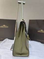 Colestore  Delvaux Le Brillant Tempo Green 37.5 ×28 ×13.5 cm - 4
