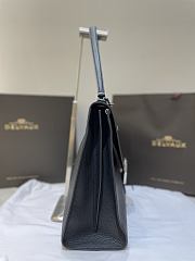 Colestore  Delvaux Le Brillant Tempo Black 37.5 ×28 ×13.5 cm - 6