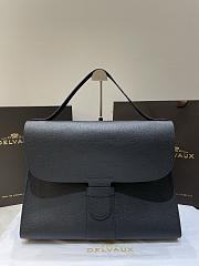 Colestore  Delvaux Le Brillant Tempo Black 37.5 ×28 ×13.5 cm - 4