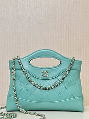 Colestore Chanel Tiffany Blue 31 Nano Shopping Bag 23 x 19 x 5 cm - 1