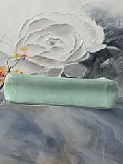 Colestore Chanel Maxi Flap bag   Suede Calfskin & Gold-Tone Metal Tiffany Blue 39×26×11cm - 2
