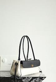 Colestore Chanel SPRING SUMMER 2026   SMALL SHOPPING BAG Grained Calfskin Boucle Urban Essentials Black   15 x 32 x 11.5cm - 4