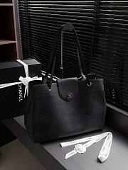 Colestore Chanel LARGE SHOPPING BAG   Grained Calfskin & Gold-Tone Metal  Black 36 x 46 x 20cm - 1