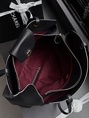Colestore Chanel LARGE SHOPPING BAG   Grained Calfskin & Gold-Tone Metal  Black 36 x 46 x 20cm - 2