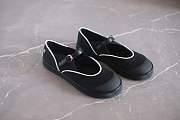 Colestore Chanel Coco Beach 2026 collection   Mary Janes   Mixed Fibers & Rubber  Black & White - 1