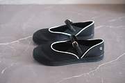 Colestore Chanel Coco Beach 2026 collection   Mary Janes   Mixed Fibers & Rubber  Black & White - 4
