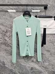 Colestore Spring Summer 2026 Pre-Collection Cardigan - Mixed fibers, light green - 1