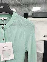 Colestore Spring Summer 2026 Pre-Collection Cardigan - Mixed fibers, light green - 5