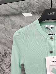 Colestore Spring Summer 2026 Pre-Collection Cardigan - Mixed fibers, light green - 6