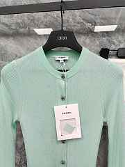Colestore Spring Summer 2026 Pre-Collection Cardigan - Mixed fibers, light green - 3