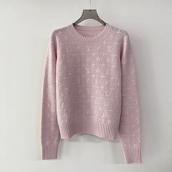Colestore Louis Vuitton 3D Monogram Pullover Powder Pink