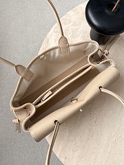Colestore Chanel SMALL SHOPPING BAG Grained Calfskin & Gold-Tone Metal Light Beige 15 x 30.5 x 11.5 cm - 3