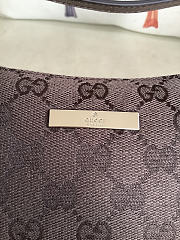 Colestore Gucci Lady Lunetta small shoulder bag dark brown GG canvas 22x14x5.5cm - 2