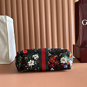 Colestore Gucci Giglio small tote bag black and multicolor Flora net 25 x 20 x15cm - 6