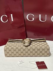 Colestore Gucci  Dionysus medium shoulder bag sand and brown GG canvas 28x14x7cm - 5