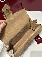 Colestore Gucci  Dionysus medium shoulder bag sand and brown GG canvas 28x14x7cm - 2