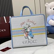 Colestore Gucci x Peter Rabbit Children's GG Tote Bag 25 x 28.5 x 11cm - 1