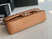 Colestore  Chanel Classic 11.12 Handbag   Grained Calfskin & Silver-Tone Metal  Camel  15.5 x 25.5 x 6.5cm - 5