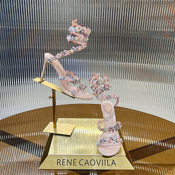 Colestore Rene Caovilla EVA NUDE SANDAL 100
