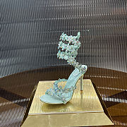Colestore Rene Caovilla EVA MINT GREEN SANDAL 100 - 5