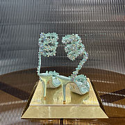 Colestore Rene Caovilla EVA MINT GREEN SANDAL 100 - 3