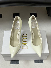 Colestore Dior Timeless Pump White Patent Calfskin  - 5