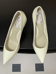 Colestore Dior Timeless Pump White Patent Calfskin  - 4