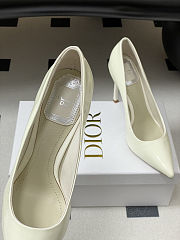 Colestore Dior Timeless Pump White Patent Calfskin  - 3