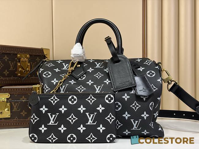 Colestore Louis Vuitton Speedy P9 Bandoulière 30 Monogram Firefly 32 x 22.5 x 18cm - 1