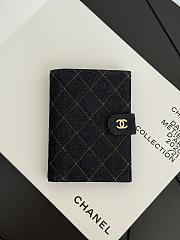 Colestore Chanel 26P denim pouch and passport holder 14×10cm - 1