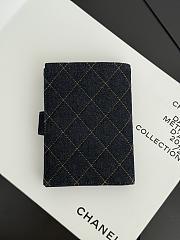Colestore Chanel 26P denim pouch and passport holder 14×10cm - 6