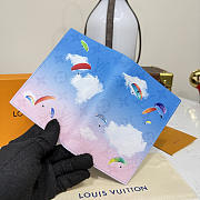 Colestore Louis Vuitton Passport Cover Paragliding Blue 10 x 14 x 2.5 cm - 2