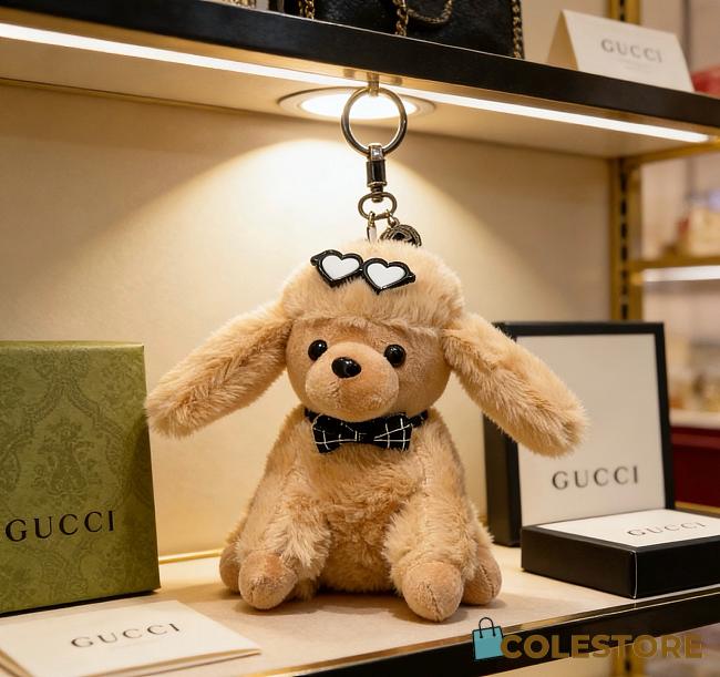 Colestore Gucci Plush Puppy Bag Charm - 1