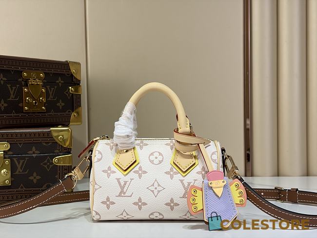 	 Colestore Louis Vuitton LV Crafty Nano Speedy Monogram Dune 16 x 12.5 x 10cm - 1