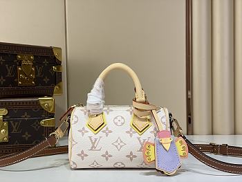 	 Colestore Louis Vuitton LV Crafty Nano Speedy Monogram Dune 16 x 12.5 x 10cm