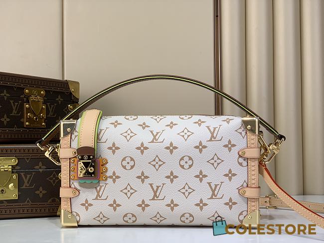 Colestore Louis Vuitton LV Crafty Side Trunk MM East-West Monogram Dune 28 x 15 x 7 cm - 1