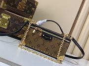Colestore Louis Vuitton Vanity Pouch Trunk Monogram Reverse 20 x 10 x 5.5 cm - 1
