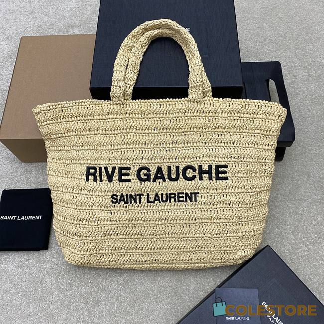 Colestore YSL Saint Laurent Rive Gauche Tote 38 x 35 x 14.5cm - 1