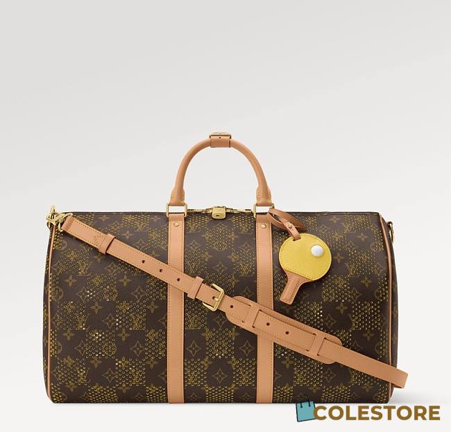 Colestore Louis Vuitton Keepall Bandoulière 50 Perforated Monogram coated canvas 50 x 29 x 23 cm - 1