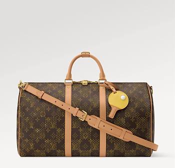 Colestore Louis Vuitton Keepall Bandoulière 50 Perforated Monogram coated canvas 50 x 29 x 23 cm