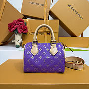 	 Colestore Louis Vuitton Speedy P9 Bandoulière 20 Purple 22 x 14 x 17.5 cm - 6