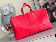 Colestore Louis Vuitton Epi Keepall Bandouliere 50 Vermillion Red 50 x 29 x 23 cm - 2
